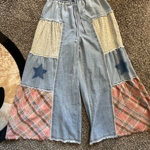 POL Light Blue Denim Pants